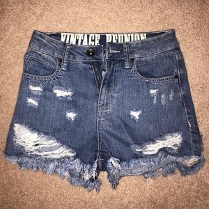 Vintage Reunion jean shorts